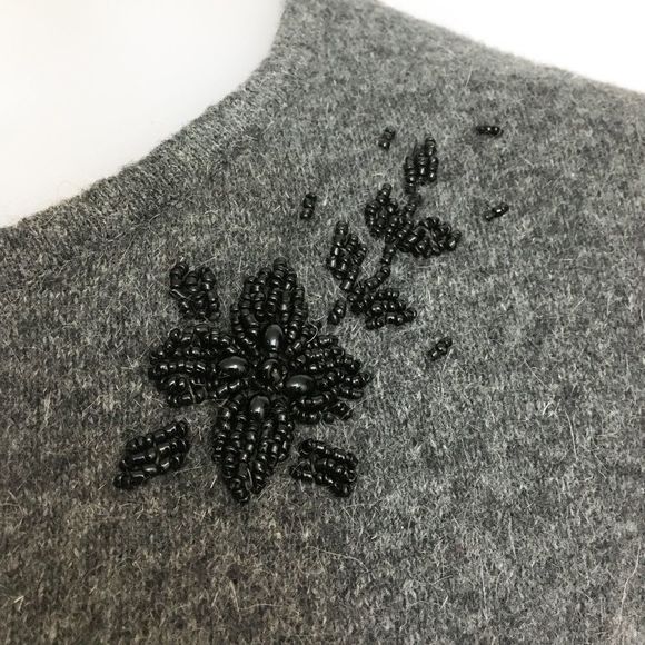 Lambswool Angora mix Cardigan Sweater - Picture 4 of 8